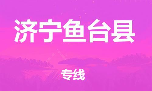 邯鄲到濟(jì)寧魚(yú)臺(tái)縣物流公司-物流專(zhuān)線(xiàn)快速準(zhǔn)時(shí)-急速響應(yīng)